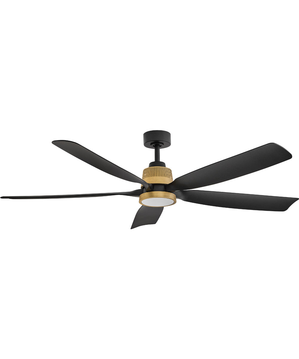 Bodin 64" LED Smart Fan Heritage Brass
