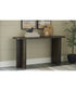 Jalenry Console Sofa Table Grayish Brown