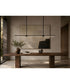Dorian 60 inch Linear LED Pendant Black