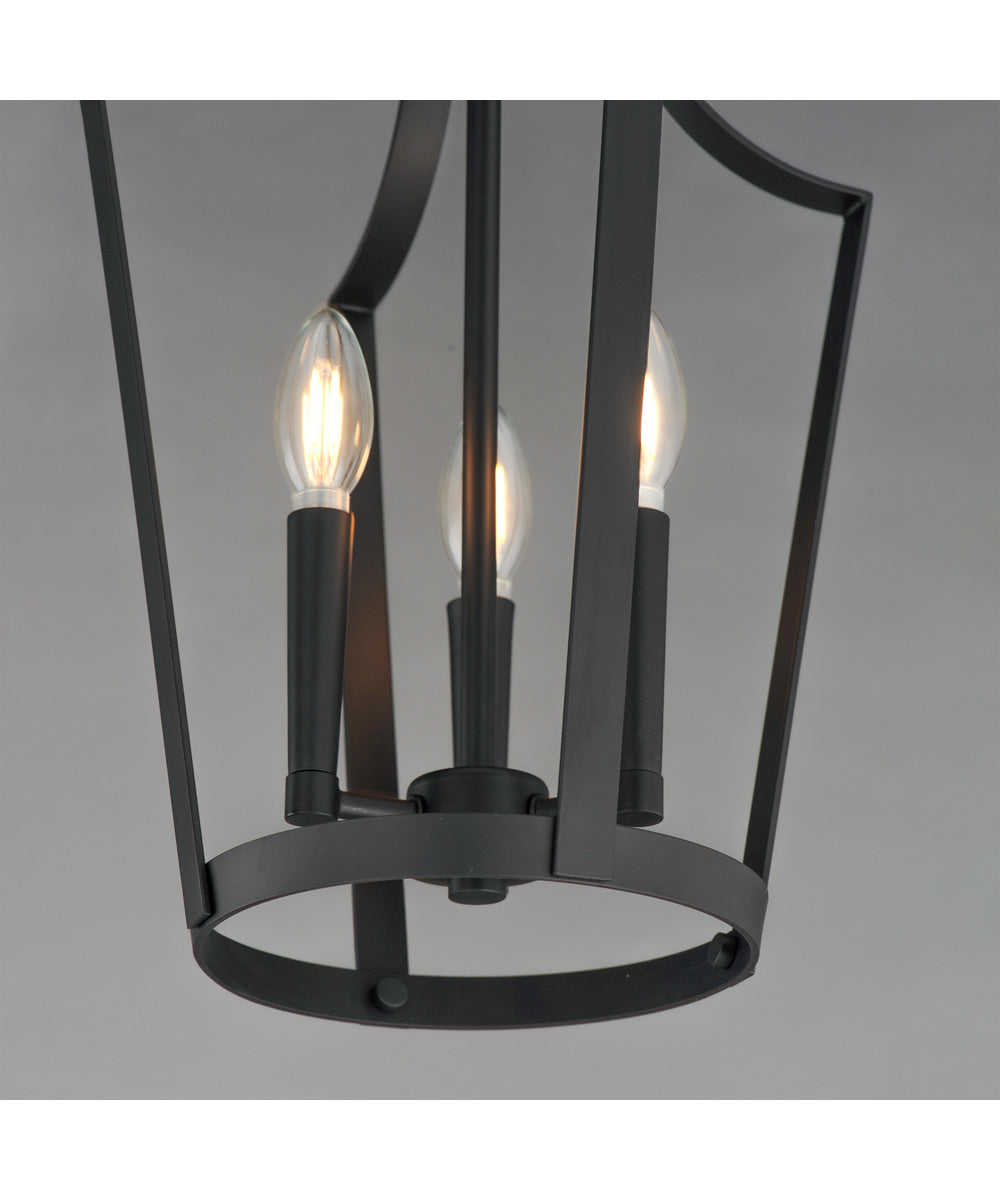 Arden 3-Light Pendant Black