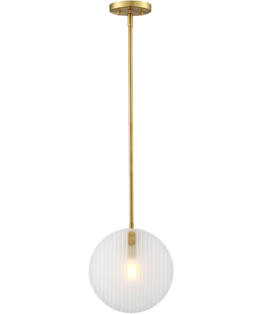 Sky Fall 1 Light Pendant Brushed Gold