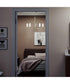Mack 5-Light Chandelier with Layered Glass Shades Brushed Nickel