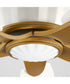 Ophelia Ceiling Fan Studio White|Brushed Brass