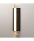 Hyperion Outdoor 18 inch LED Outdoor Wall Sconce Black