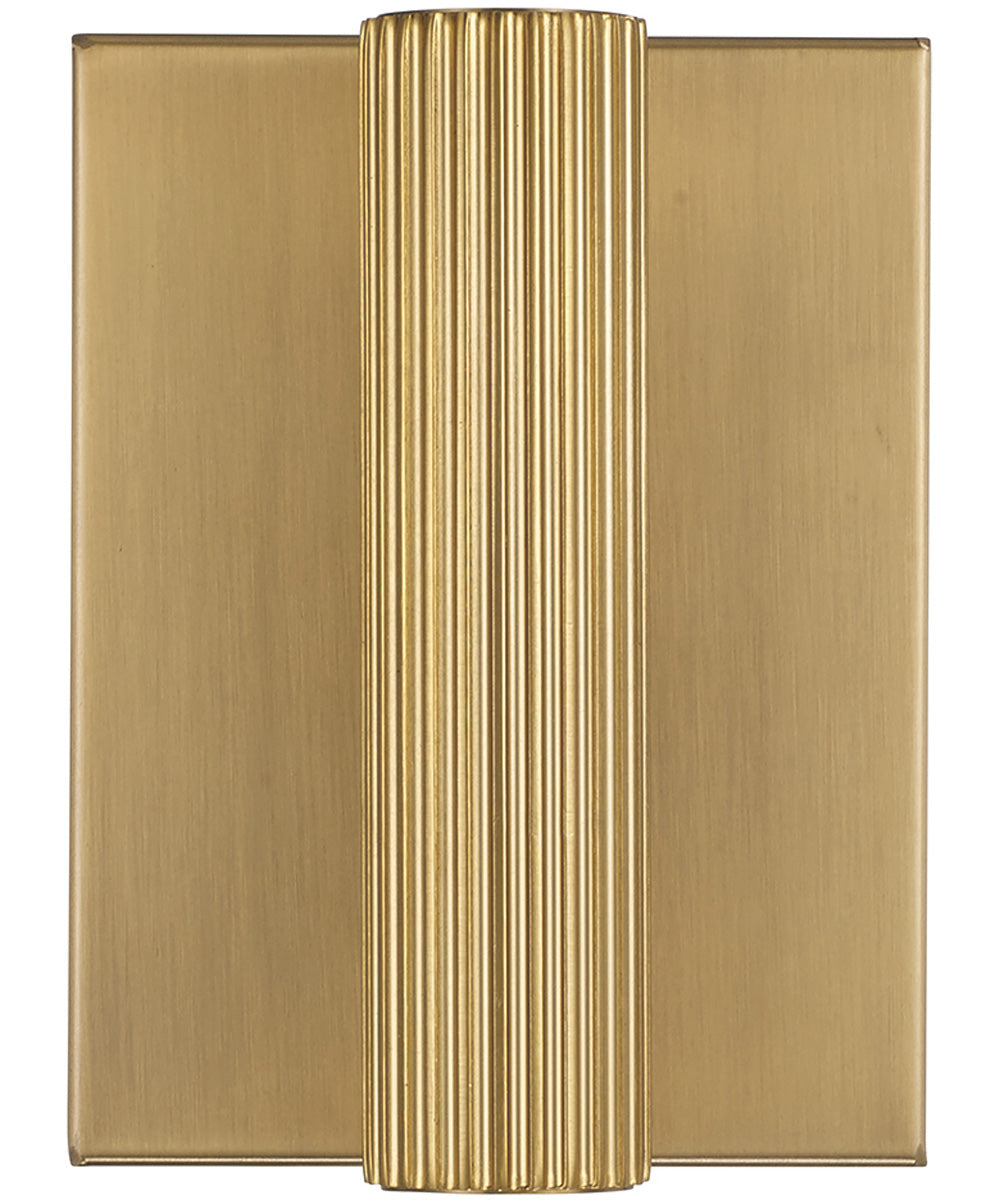 Ian 2-Light Sconce Aged Brass