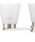 Tanner 3-Light Chandelier Brushed Nickel