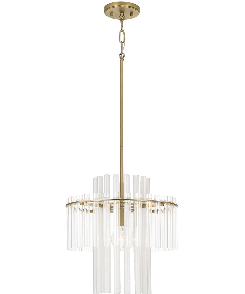 Blair 1-Light Pendant Aged Brass