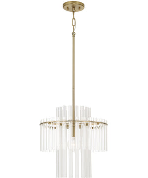 Blair 1-Light Pendant Aged Brass