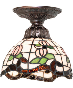 8" Wide Roseborder Flushmount