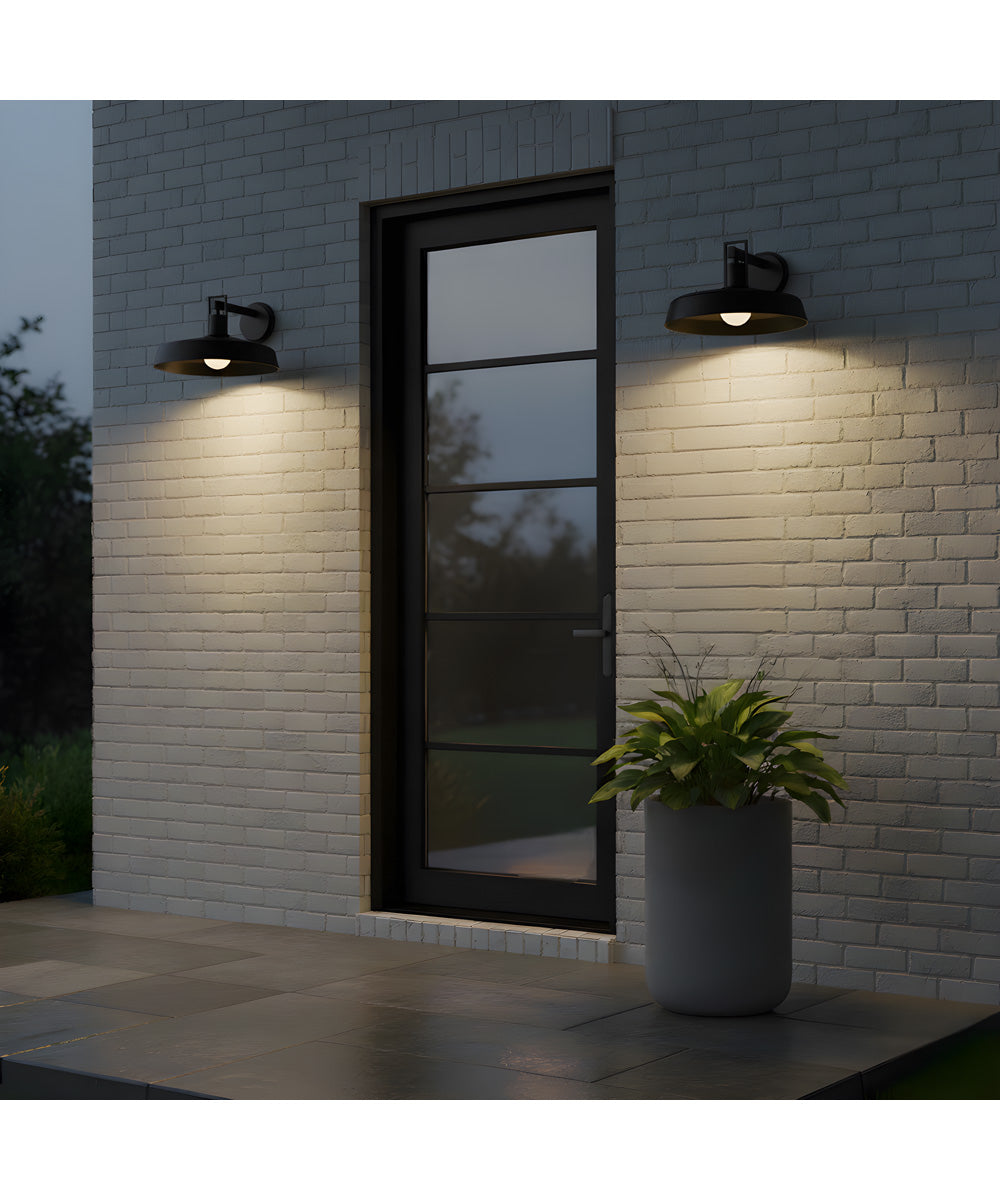 Karson 1-light Outdoor Wall Light Matte Black