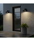 Karson 1-light Outdoor Wall Light Matte Black