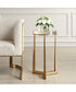 Midas Antique Gold Accent Table