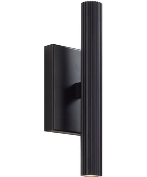 Ian 2-Light Sconce Matte Black