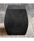Grove Black Wooden Accent Stool
