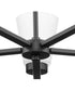 Tanner 5-Light Chandelier Matte Black