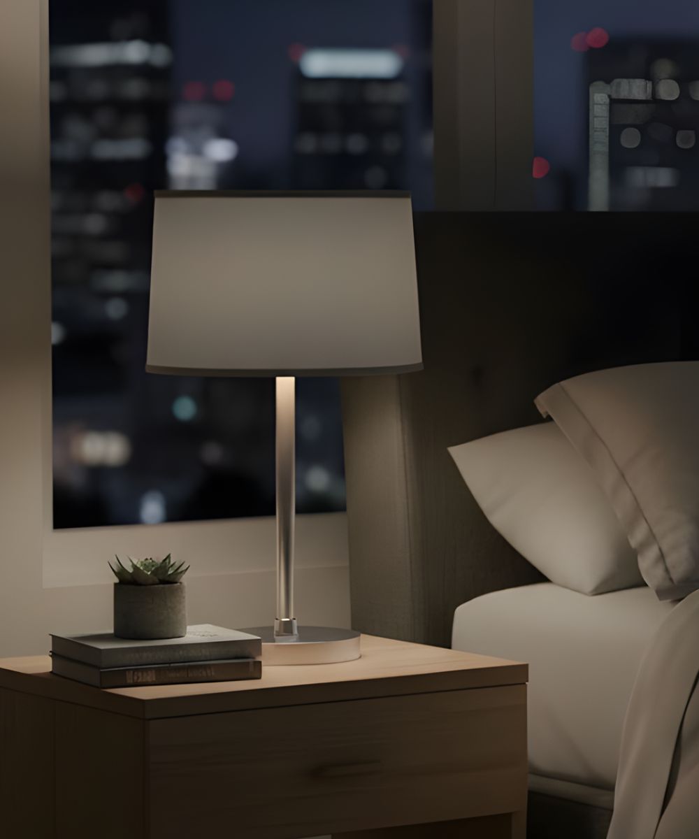 12x13x10 Gray Butcher Linen Drum Hardback Lampshade