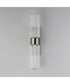 Kasbah 2-Light Wall Sconce Satin Nickel