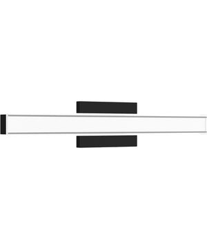 Phase 6.3 24 in. 5CCT Integrated LED Linear Vanity Light Black