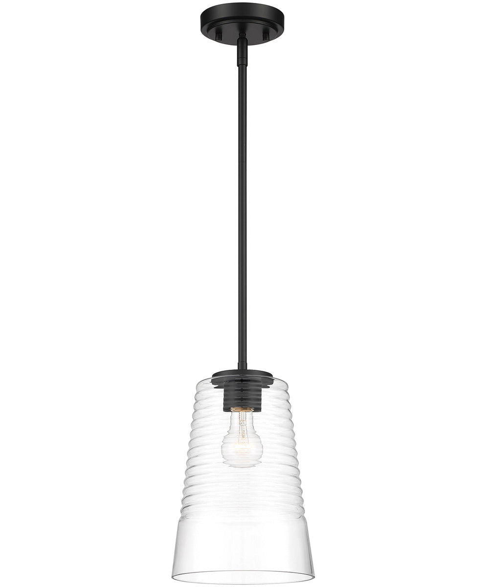 Ingo 1 Light Pendant Matte Black