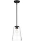 Ingo 1 Light Pendant Matte Black