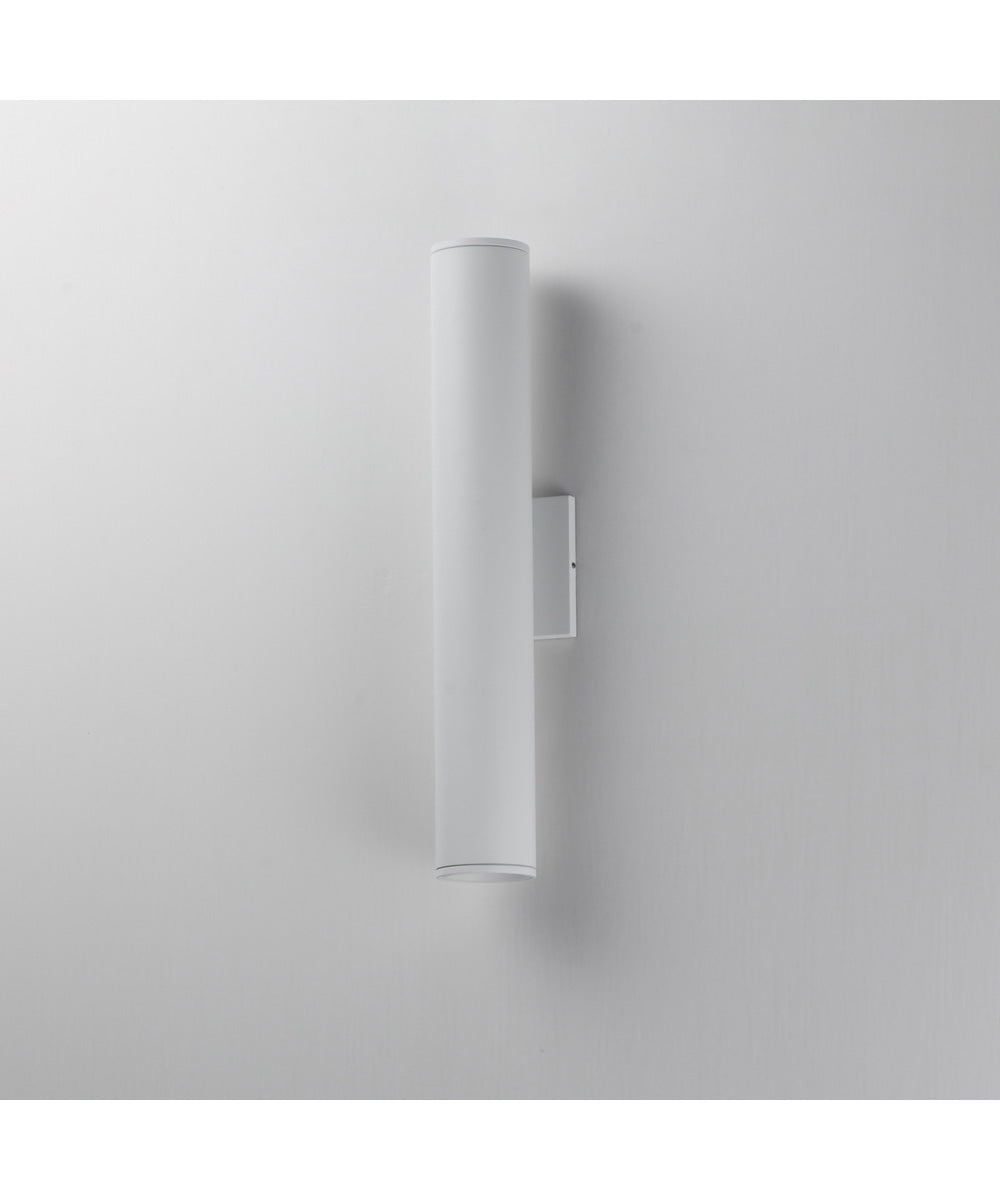 Caldera Outdoor Wall Sconce - 20 inch White