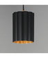 Primrose 1-Light Pendant Gold Leaf