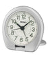 OPEN BOX Travel Alarm Clock Sakai Metallic Silver