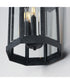 Wright 3-Light Outdoor Wall Sconce Black Patina