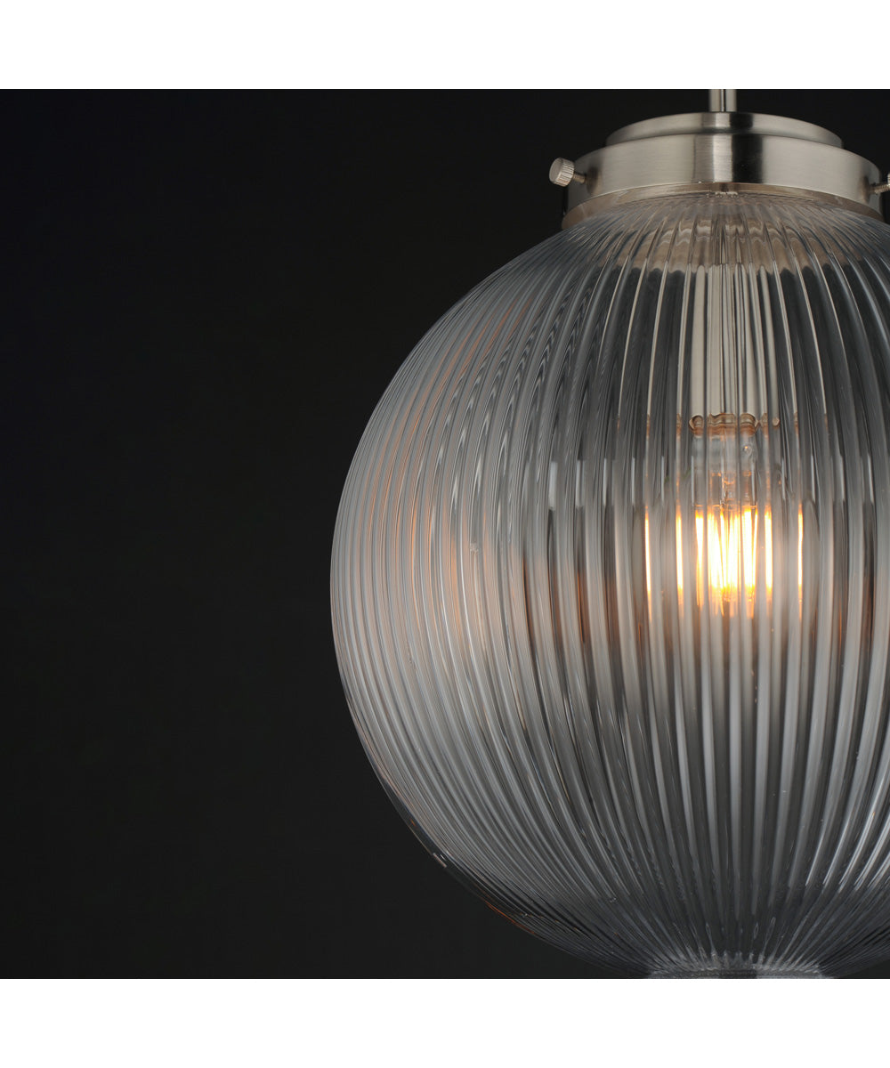 Kasbah 12 inch Pendant Satin Nickel