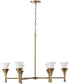 Nola 6-Light Chandelier Mystic Luster