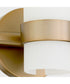 Sojourn 3-light Bath Vanity Light Brushed Brass