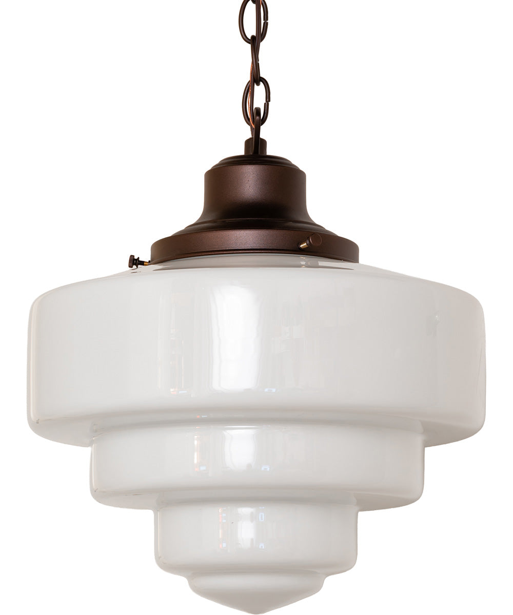 13" Wide Revival Schoolhouse Pendant