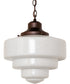 13" Wide Revival Schoolhouse Pendant
