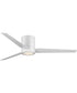 Braden 56" 3-Blade Indoor Hugger Ceiling Fan Satin White
