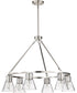 Gianna 6-Light Chandelier Brushed Nickel