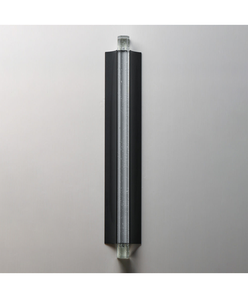 Hyperion 30 inchLED Wall Sconce Black