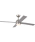 Kelsey 52" 4-blade Indoor Ceiling Fan 1-Light Fan Brushed Polished Nickel