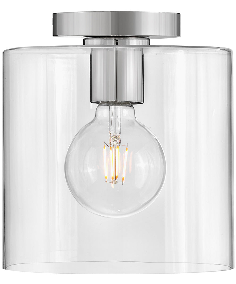 Pippa 1-Light Extra Small Flush Mount in Polished Nickel