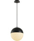 Luna Pendant Black