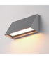 Pathfinder Wide LED Wall Sconce - 5CCT Silver