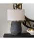 Americana Aged Black Table Lamp