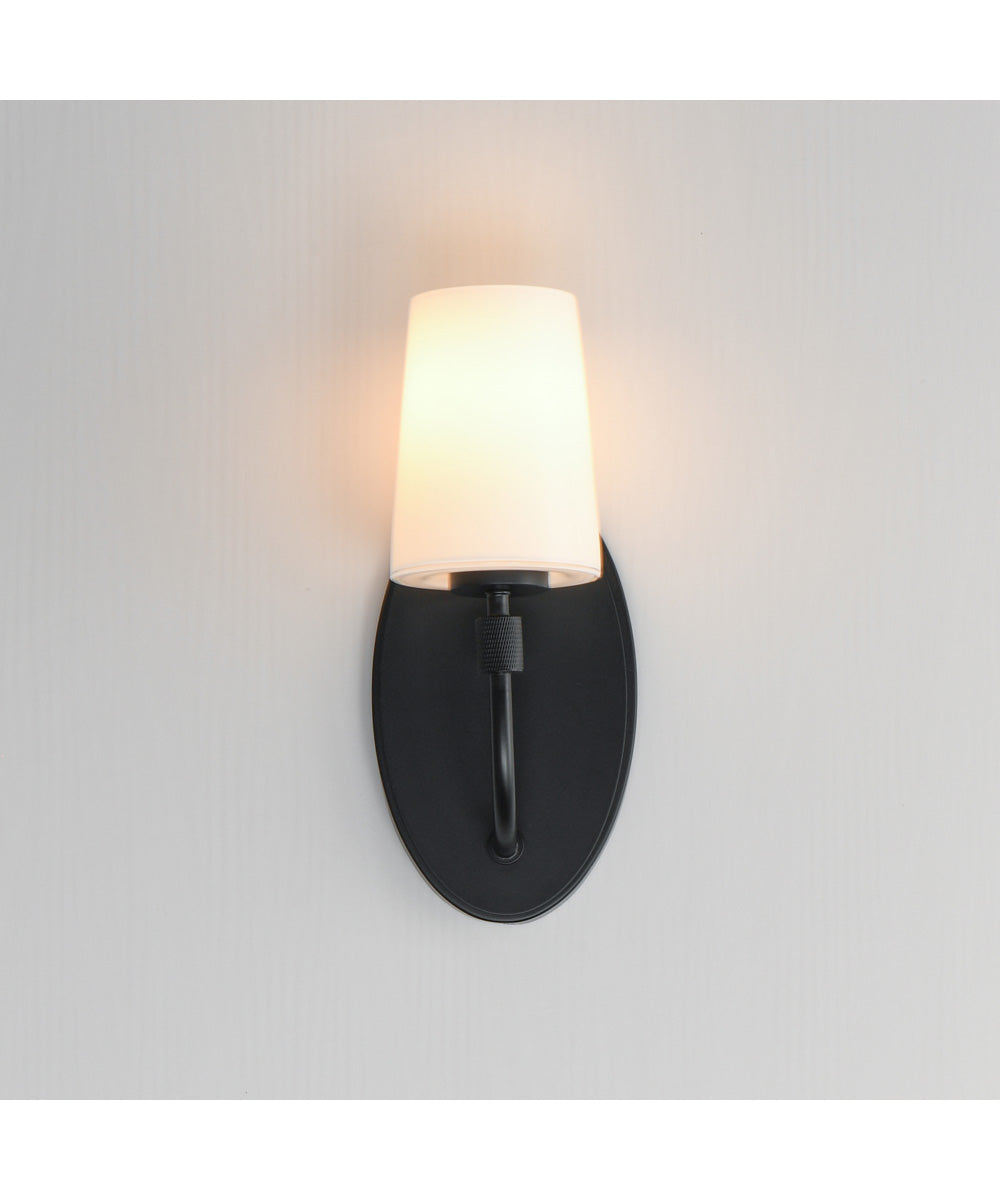 Durham 1-Light Sconce Black