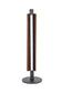Cameron 1-Light Lighting Flat Black/Walnut