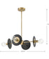 Trimble 4-Light Chandelier Brushed Bronze