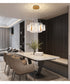 Kenzo  Chandelier Polished Anodized Bronze
