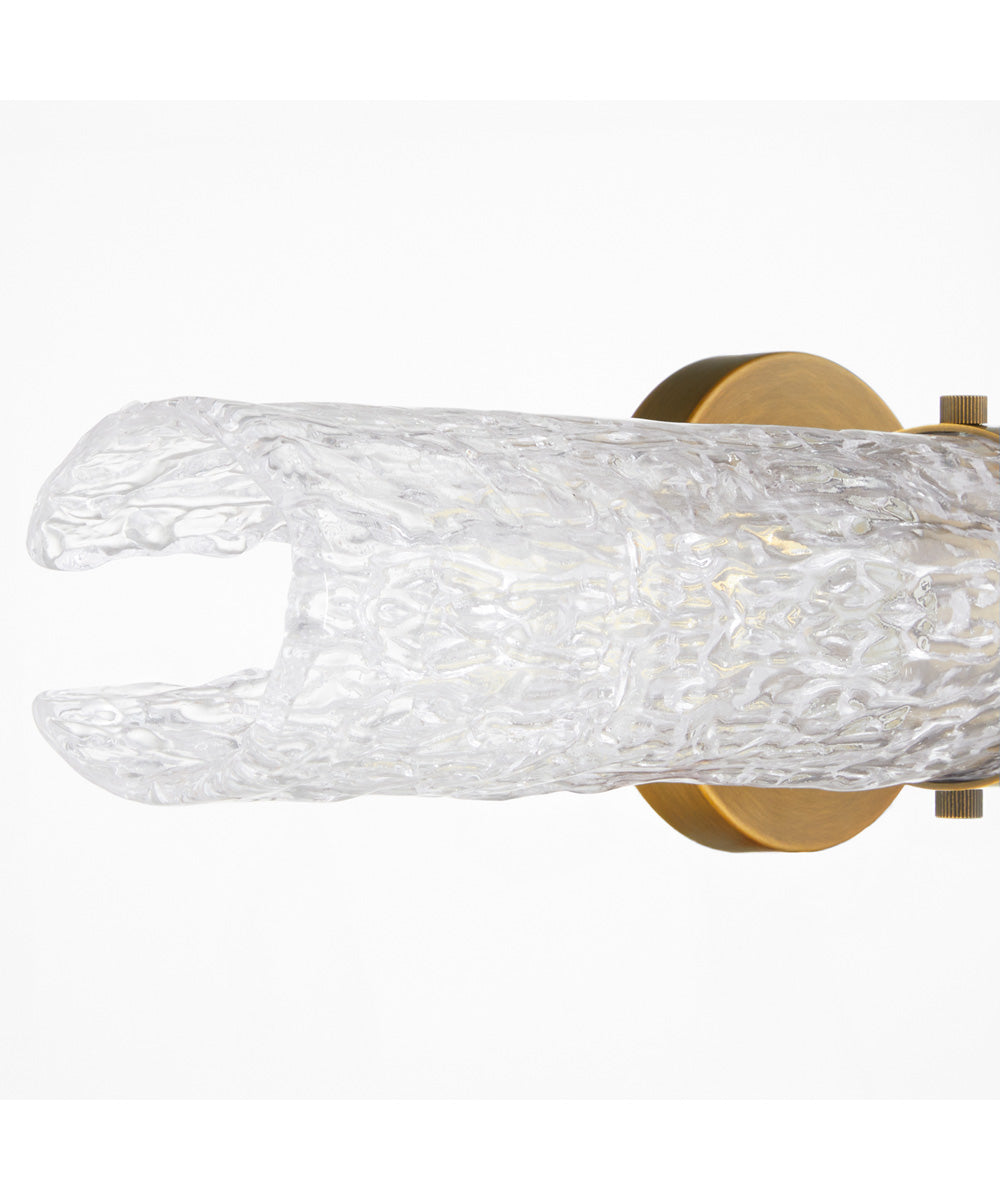 Meriam 2-light Sconce Brushed Brass