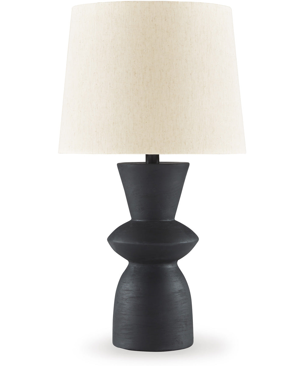 Scarbot Paper Table Lamp Set of 2 Distressed Black