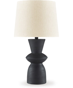 Scarbot Paper Table Lamp Set of 2 Distressed Black