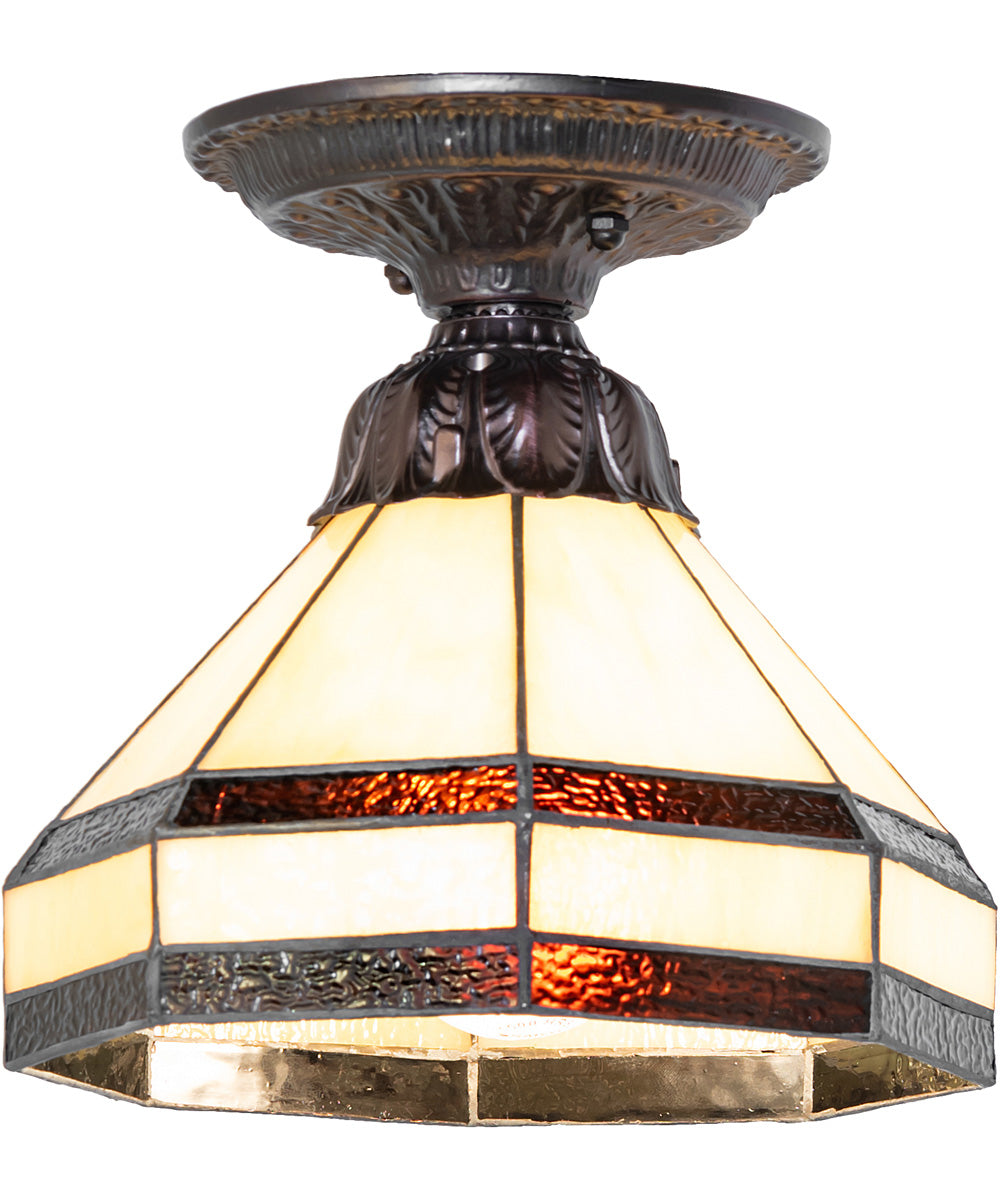 8" Wide Topridge Flushmount