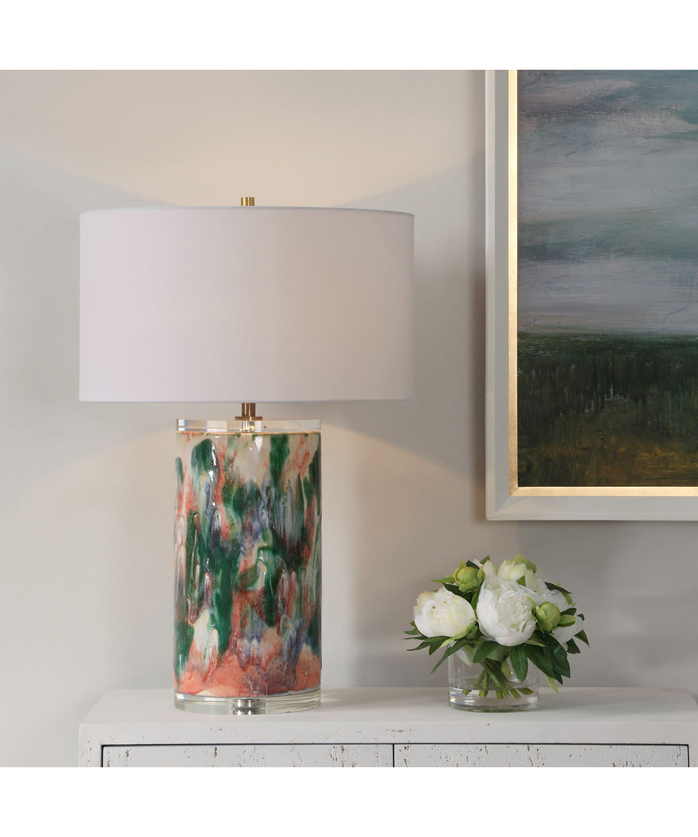 Verdant Multi-Colored Table Lamp